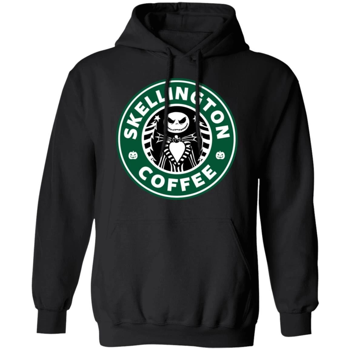 Skellington Coffee Hoodie Funny Jack Skelington Star Coffee Buck Style