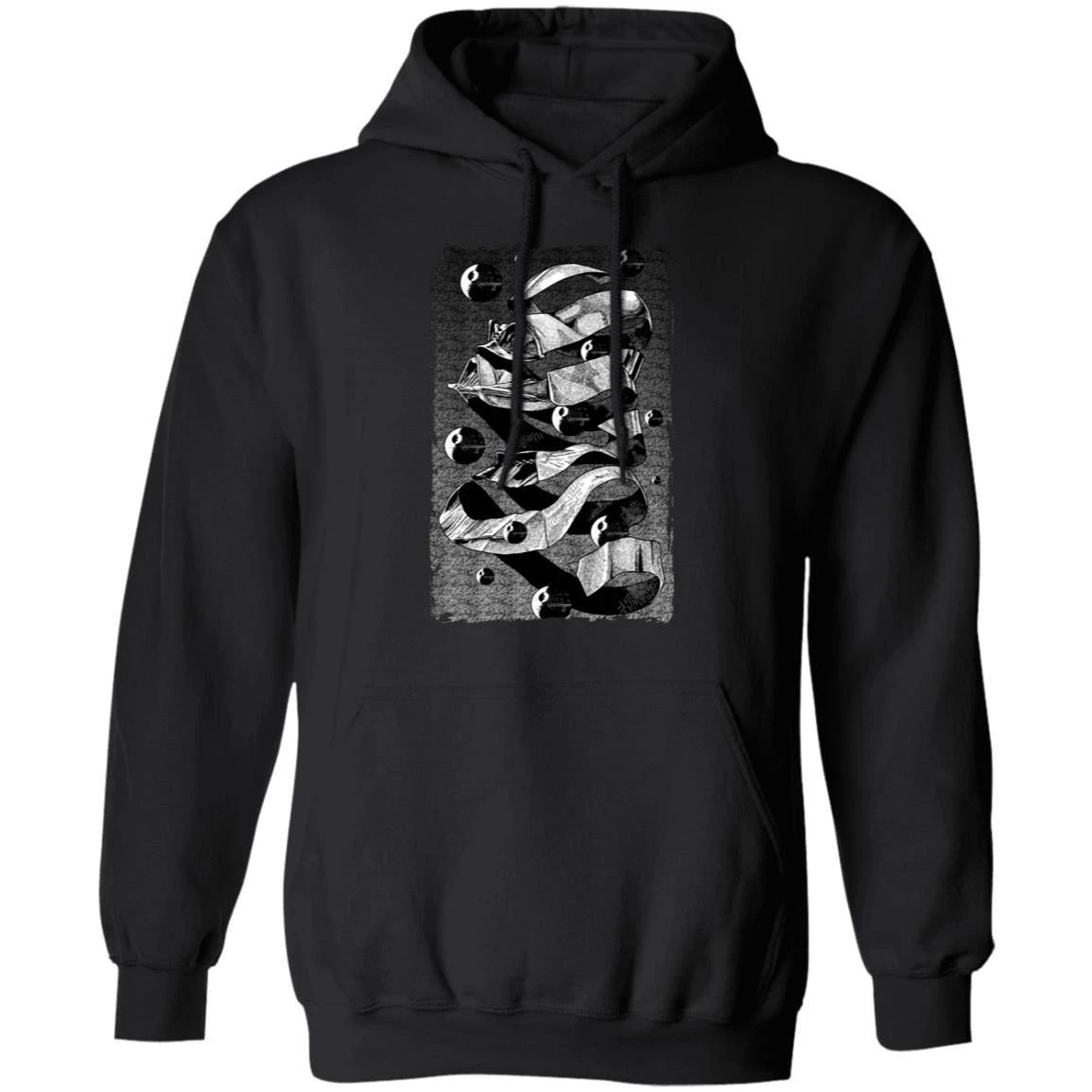 Star Wars Darth Vader MC Escher Style Graphic Hoodie For Fans