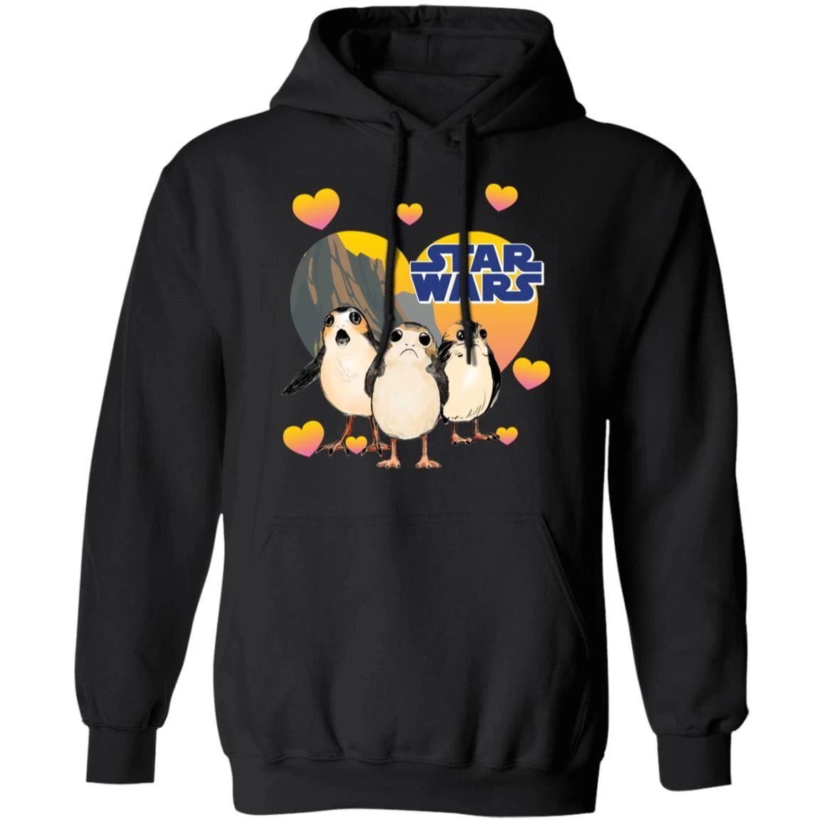 Star Wars Porgs Hoodie Valentine Porg Hoodie Lovely Gift