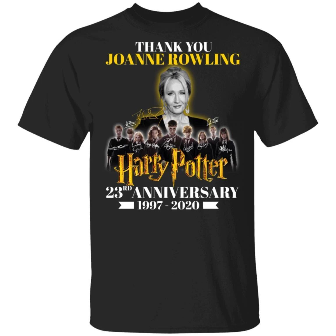 Thank You JK Rowling T-shirt Harry Potter 23rd Anniversary Tee