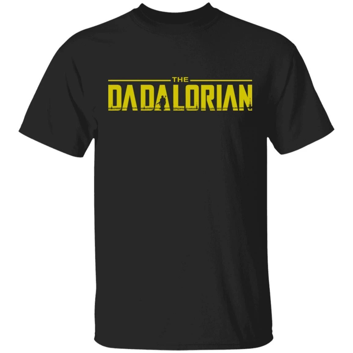 The Dadalorian Mandalorian Dad T-shirt