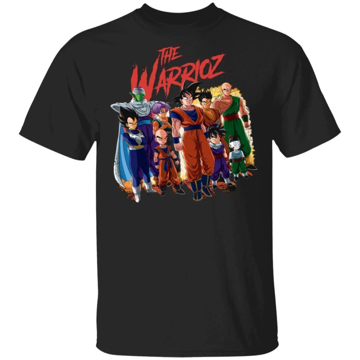 The Warriors Dragon Ball Z T-shirt Funny Anime Tee