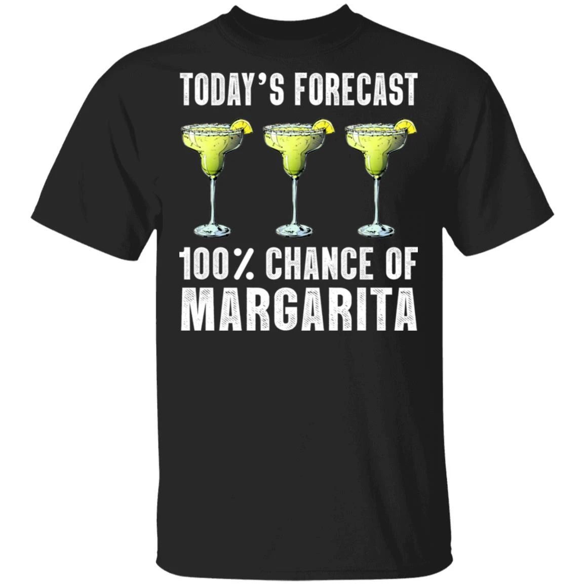 Today’s Forecast 100% Margarita T-shirt Cocktail Tee