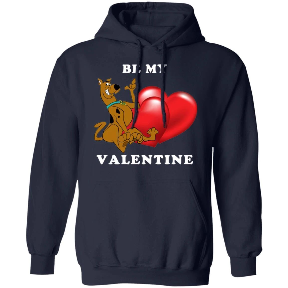 Valentine’s Hoodie Be My Valentine Scooby Doo Hoodie Lovely Gift