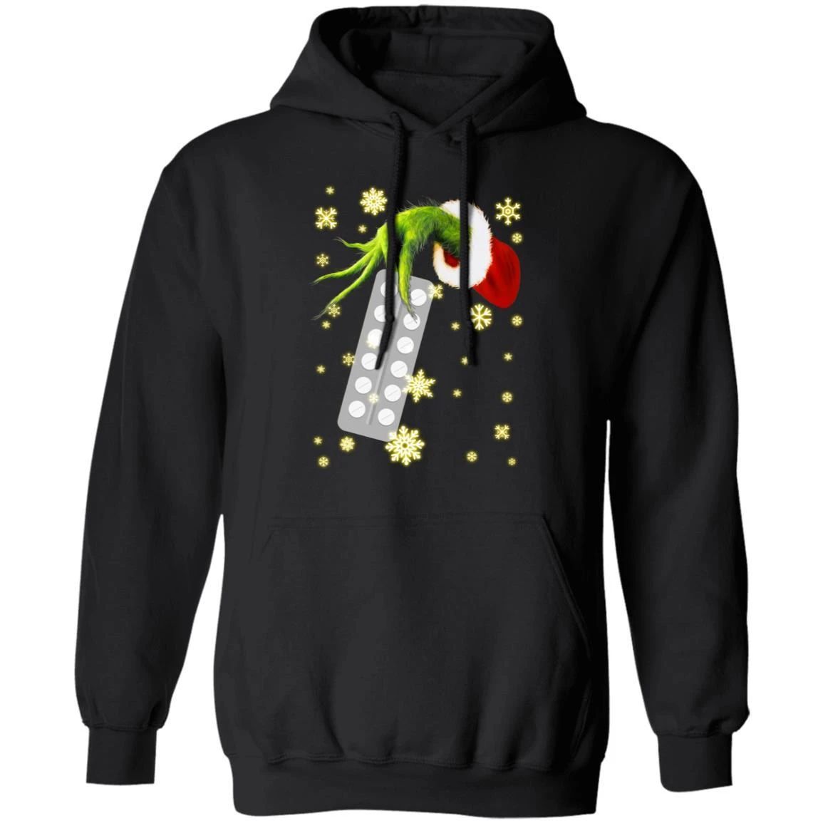 Xmas Hoodie Grinch Stealing Pharmacist Job Tool Christmas Hoodie