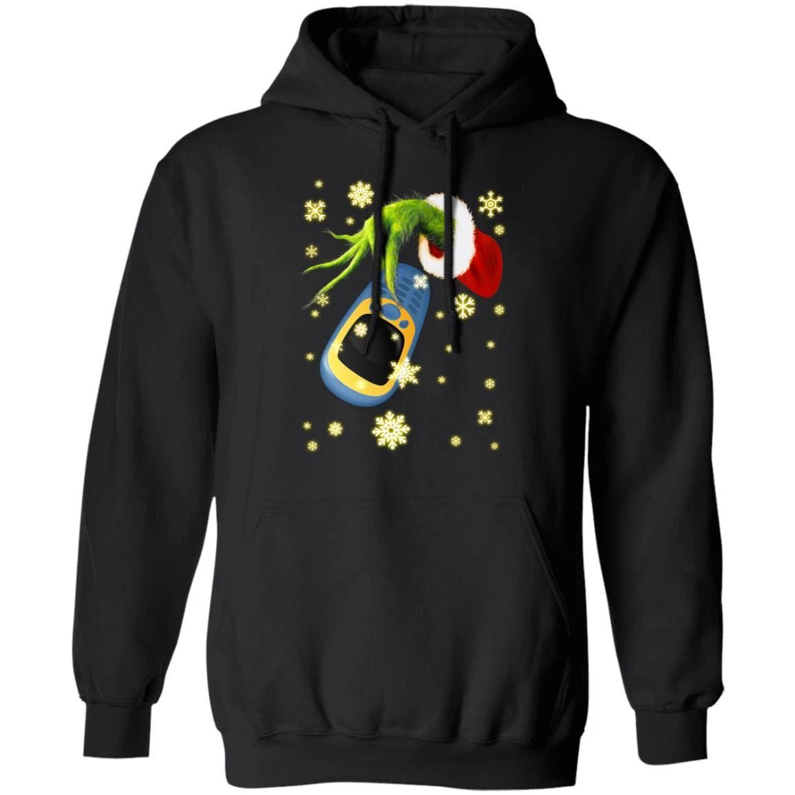 Xmas Hoodie Grinch Stealing Receptionist Job Tool Christmas Hoodie