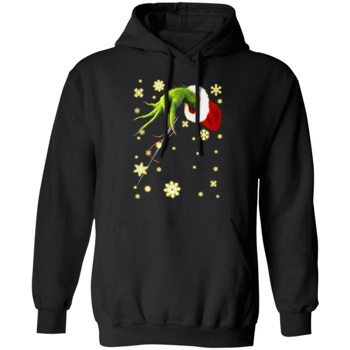 Xmas Hoodie Grinch Stealing Tailor Job Tool Christmas Hoodie