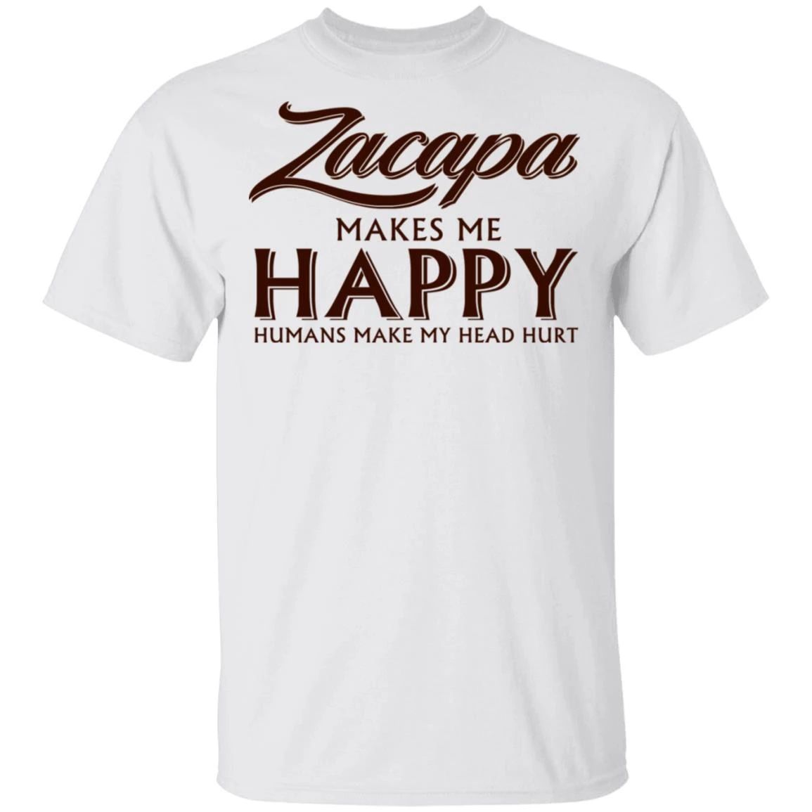 Zacapa Makes Me Happy T-shirt Rum Tee