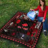 Akatsuki Members Naruto Premium Quilt Blanket Anime Home Decor Custom For Fans 9