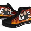 Akitaru Obi Fire Force Sneakers Anime High Top Shoes Fan Gift 3