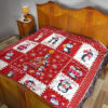 All I Want For Christmas Is Penguin Quilt Blanket Xmas Gift Idea 19