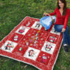 All I Want For Christmas Is Penguin Quilt Blanket Xmas Gift Idea 9