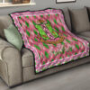 Alpha Kappa Alpha Premium Quilt Blanket Sorority Home Decor Custom For Fans 15