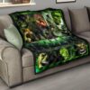 Angry Hulk Swamp Thing Premium Quilt Blanket Movie Home Decor Custom For Fans 15