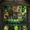 Angry Hulk Swamp Thing Premium Quilt Blanket Movie Home Decor Custom For Fans 7