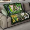 Angry Hulk Swamp Thing Premium Quilt Blanket Movie Home Decor Custom For Fans 15