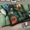 Angry Hulk The Incredible Hulk Premium Quilt Blanket Movie Home Decor Custom For Fans 17