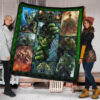 Angry Hulk The Incredible Hulk Premium Quilt Blanket Movie Home Decor Custom For Fans 1