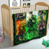 Angry Hulk The Incredible Hulk Premium Quilt Blanket Movie Home Decor Custom For Fans 21