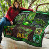 Angry Hulk The Incredible Hulk Premium Quilt Blanket Movie Home Decor Custom For Fans 11