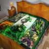 Angry Hulk The Incredible Hulk Premium Quilt Blanket Movie Home Decor Custom For Fans 19