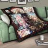 Anya Forger And Yor Forger Spy x Family Premium Quilt Blanket Anime Home Decor Custom For Fans 17