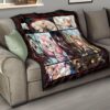 Anya Forger And Yor Forger Spy x Family Premium Quilt Blanket Anime Home Decor Custom For Fans 15