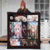 Anya Forger And Yor Forger Spy x Family Premium Quilt Blanket Anime Home Decor Custom For Fans 3