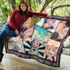 Anya Forger Spy x Family Premium Quilt Blanket Anime Home Decor Custom For Fans 11