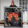 Bat Man And Joker The Clown Premium Quilt Blanket Movie Home Decor Custom For Fans 3