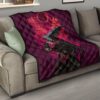 Berserk Anime Premium Quilt - Guts Sword Dark Black Sun Red Cloud Quilt Blanket 15