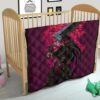 Berserk Anime Premium Quilt - Guts Sword Dark Black Sun Red Cloud Quilt Blanket 21