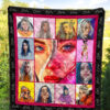 Billie Eilish Quilt Blanket Funny Gift Idea For Fan 5