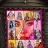 Billie Eilish Quilt Blanket Funny Gift Idea For Fan 7