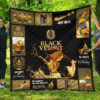 Black Velvet Quilt Blanket All I Need Is Whisky Gift Idea 1