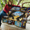 Blue Moon Quilt Blanket Funny For Beer Lover 11