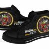 Boba Fett Sneakers High Top Shoes Fan Gift 1