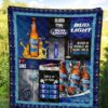 Bud Light Quilt Blanket Funny For Beer Lover 5