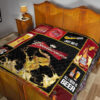 Budweiser Quilt Blanket Funny Beer Lover Gift Idea 19