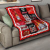 Budweiser Quilt Blanket Funny Gift Idea For Beer Lover 15