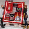 Budweiser Quilt Blanket Funny Gift Idea For Beer Lover 1