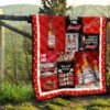 Budweiser Quilt Blanket Funny Gift Idea For Beer Lover 13