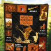 Bulleit Bourbon Quilt Blanket All I Need Is Whisky Gift Idea 5