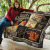 Bulleit Bourbon Quilt Blanket Whiskey Inspired Me Gift Idea 11