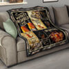 Bulleit Bourbon Quilt Blanket Whiskey Inspired Me Gift Idea 15