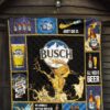 Busch Quilt Blanket Beer Lover Funny Gift 7