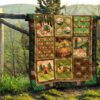 Camping Quilt Blanket Funny Gift For Camping Lover 13