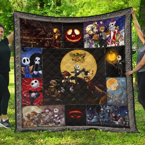 Characters In The Nightmare Before Christmas Premium Quilt Blanket Cartoon Home Decor Custom For Fans