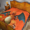 Charizard Quilt Blanket Gift For Pokemon Fan 21