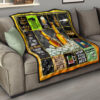 Cheers Drinking Beer Premium Quilt Blanket Hobby Home Decor Custom For Fans 15